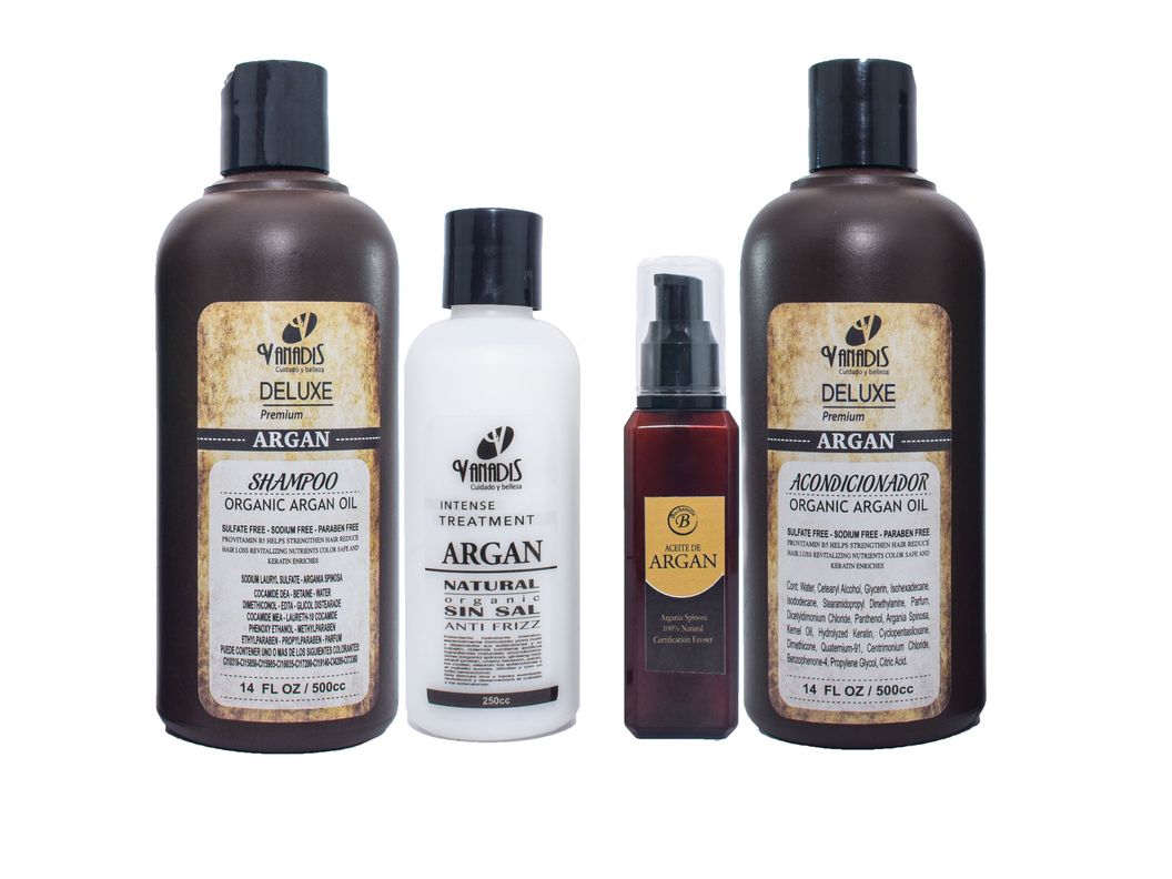 TRATAMIENTO CAPILAR ARGAN + ACEITE DE ARGAN -1