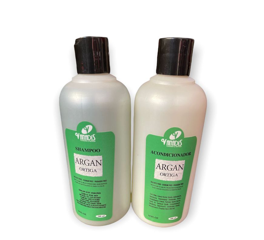 PACK ARGAN ORTIGA 500cc