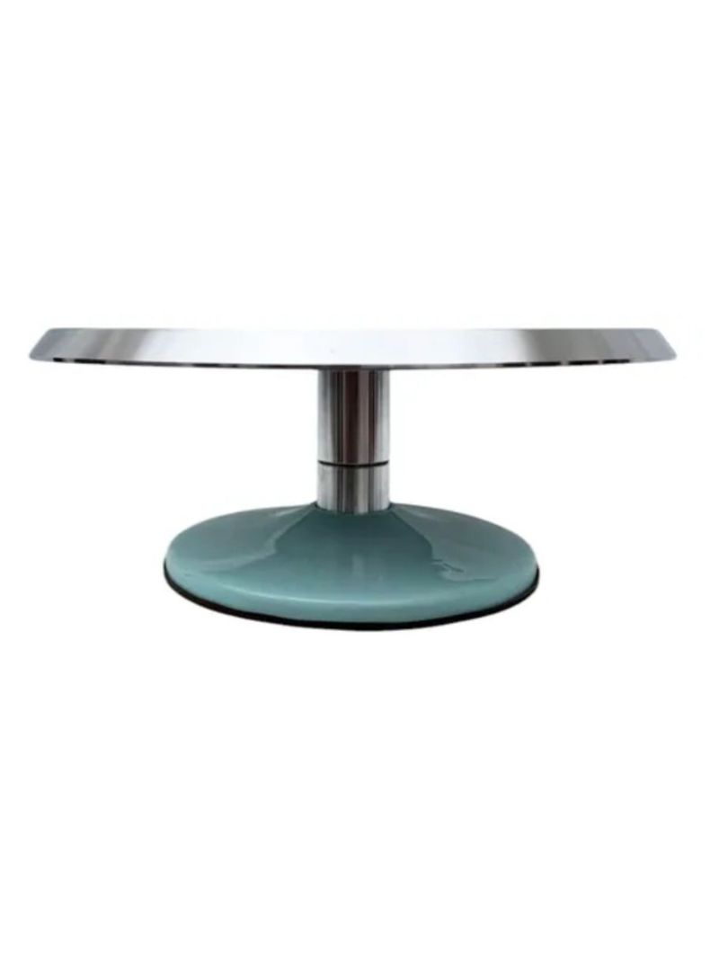 Plato Giratorio Rotación 360° Aluminio 31 Cm