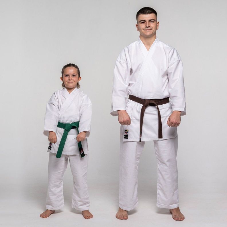Kimono Gi Karate FUJIMAE Basic Blanco (145cm a 155cm)-3