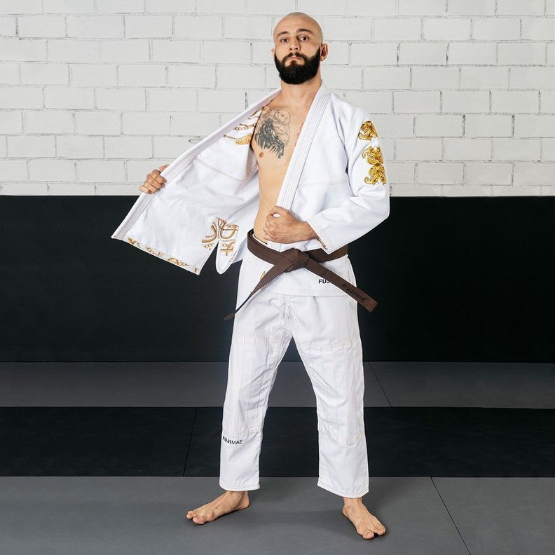 Kimono Jiu Jitsu Gi Fujimae A3 Shaka 21 Qs-3