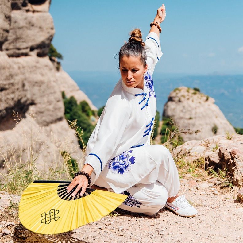 Qïng Porcelain Ss Tai Chi Uniforme Kimono Taichi Wushu Kunfu-6