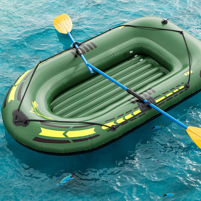 Bote Inflable de 1 persona 195x116 Cm Color Verde-4