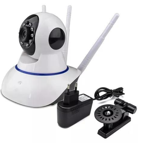 Cámara Inteligente  De Vigilancia Wifi Hd De 360° -4