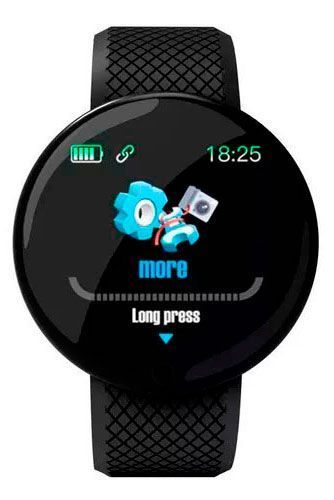 Reloj Smartwatch Inteligente Negro -1