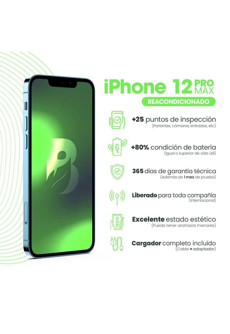 iPhone 12 Pro Max 128GB - Azul Pacifico-5