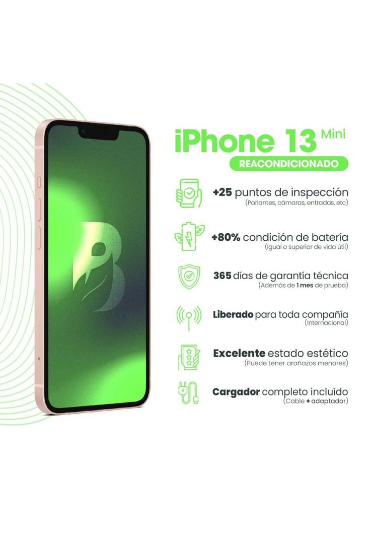 iPhone 13 Mini 128GB - Rosado-5