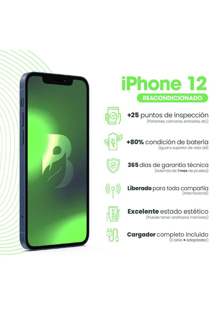 iPhone 12 64GB - Azul-5