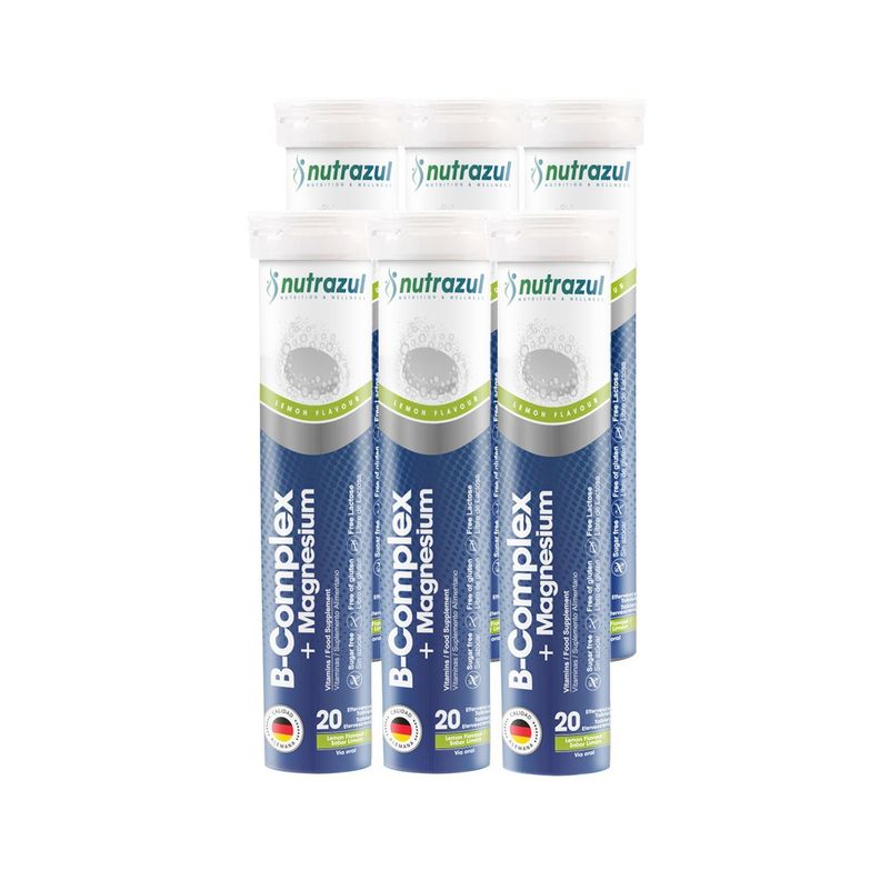 Magnesio 300 mg + B-Complex - Pack 6 Unidades -0