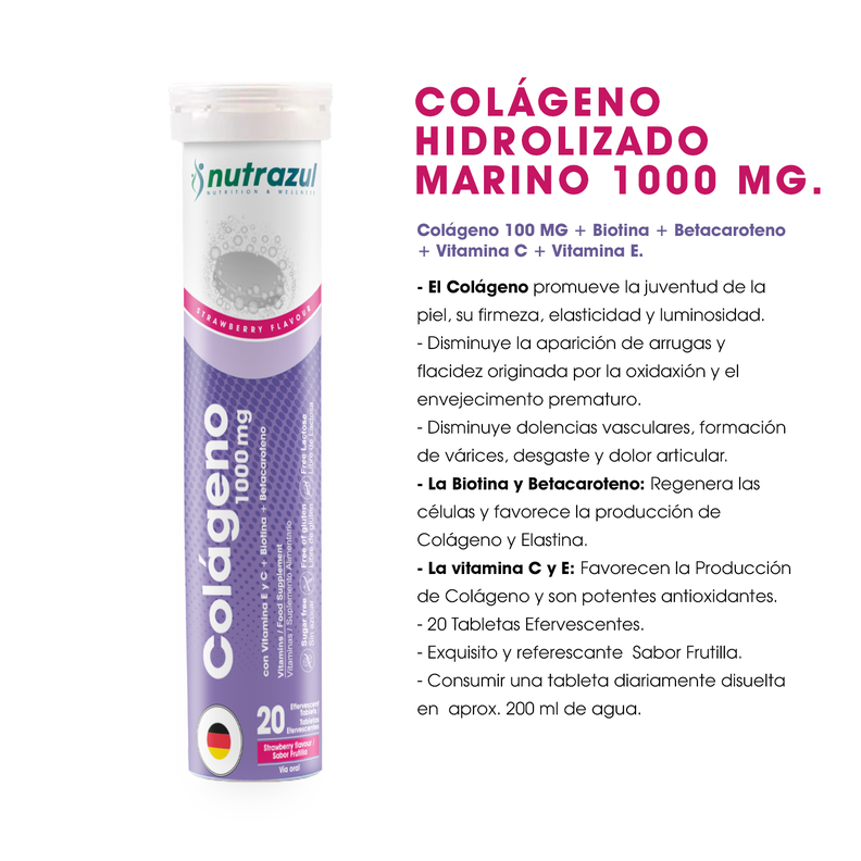 Colágeno Marino Hidrolizado 1000 mg - Pack 2 Unidades-2