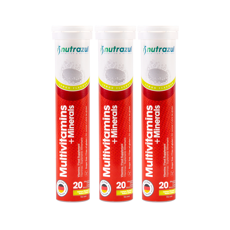 Multivitamínico - Multivitamins + Minerals - Pack 3 unidades.-0