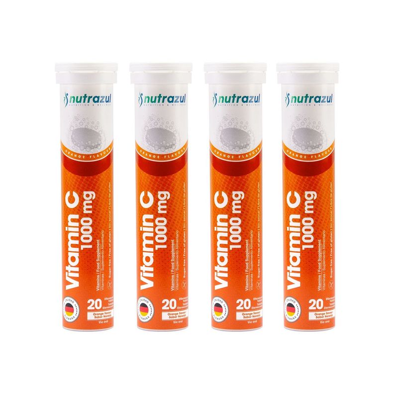 Vitamina C 1000 Mg - Pack 4 Unidades.-0