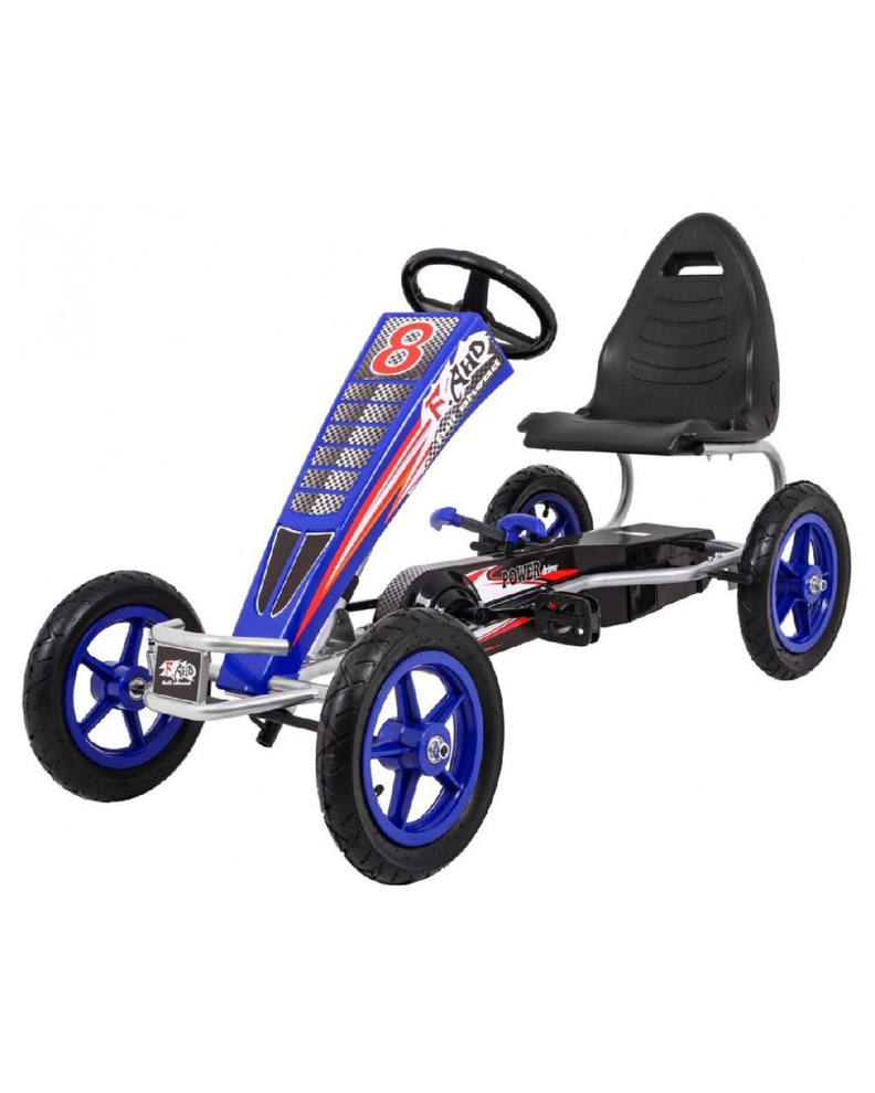 Go Kart para niños y niñas de 100 a 135 cm de altura-0