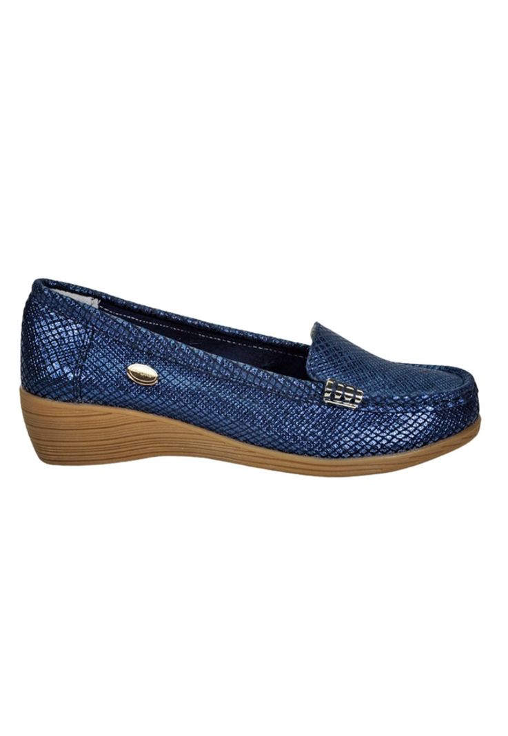 Mocasín Helen Azul
