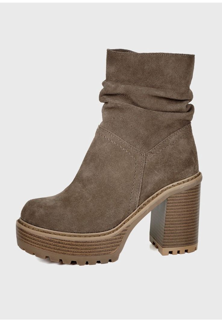 Botín Damas Taupe-0