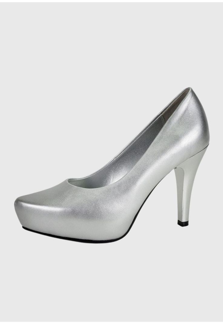 Zapato Candela Plateado-0