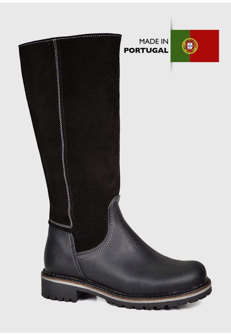Bota Calista Negro-3