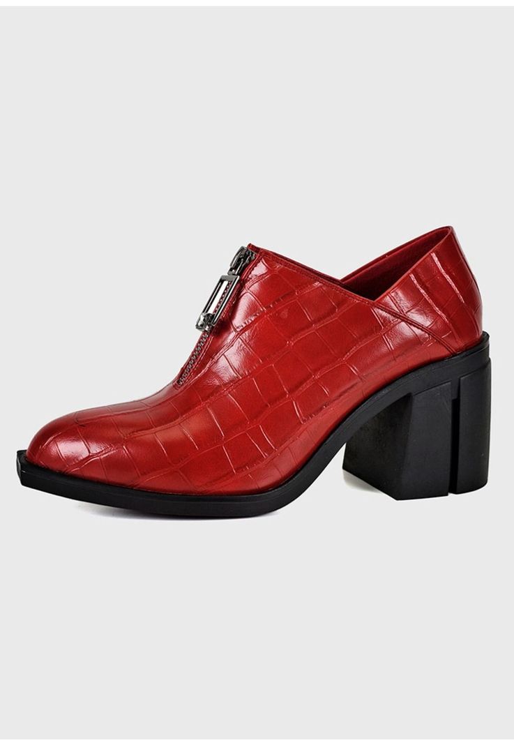 Zapato Londres Rojo-0
