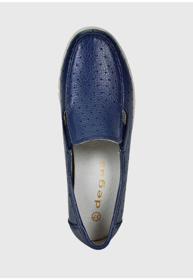 Mocasín Cuero Aranna Azul-6