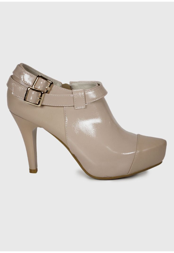 Zapato Carlota Beige Charol-3