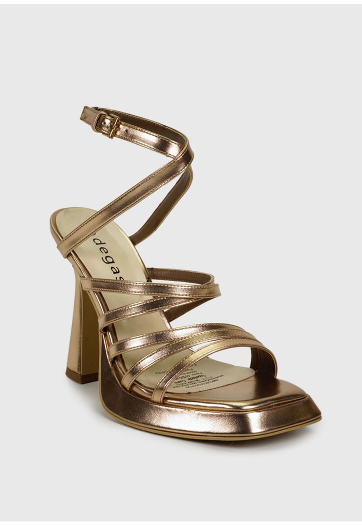 Sandalia Damila Dorado-3