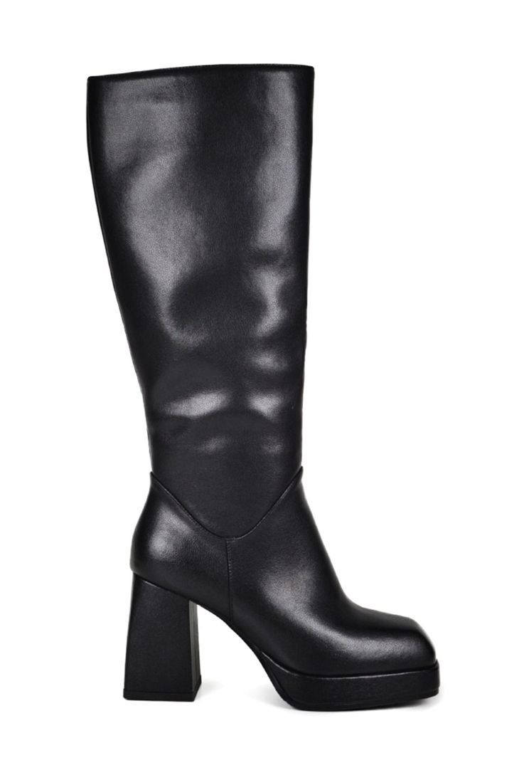 Bota Cuero Veruska Negro