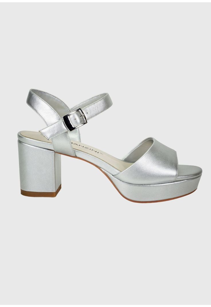 Sandalia Jimena Plateado-1