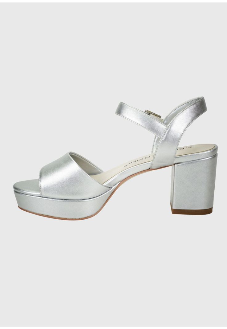 Sandalia Jimena Plateado-3