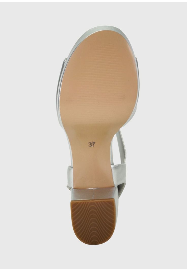 Sandalia Jimena Plateado-6