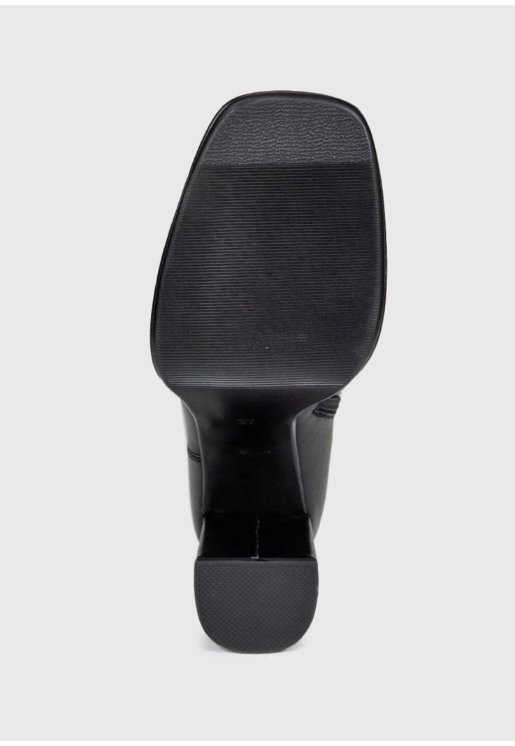 Bota Mujer Cuero Salvia Negro-7