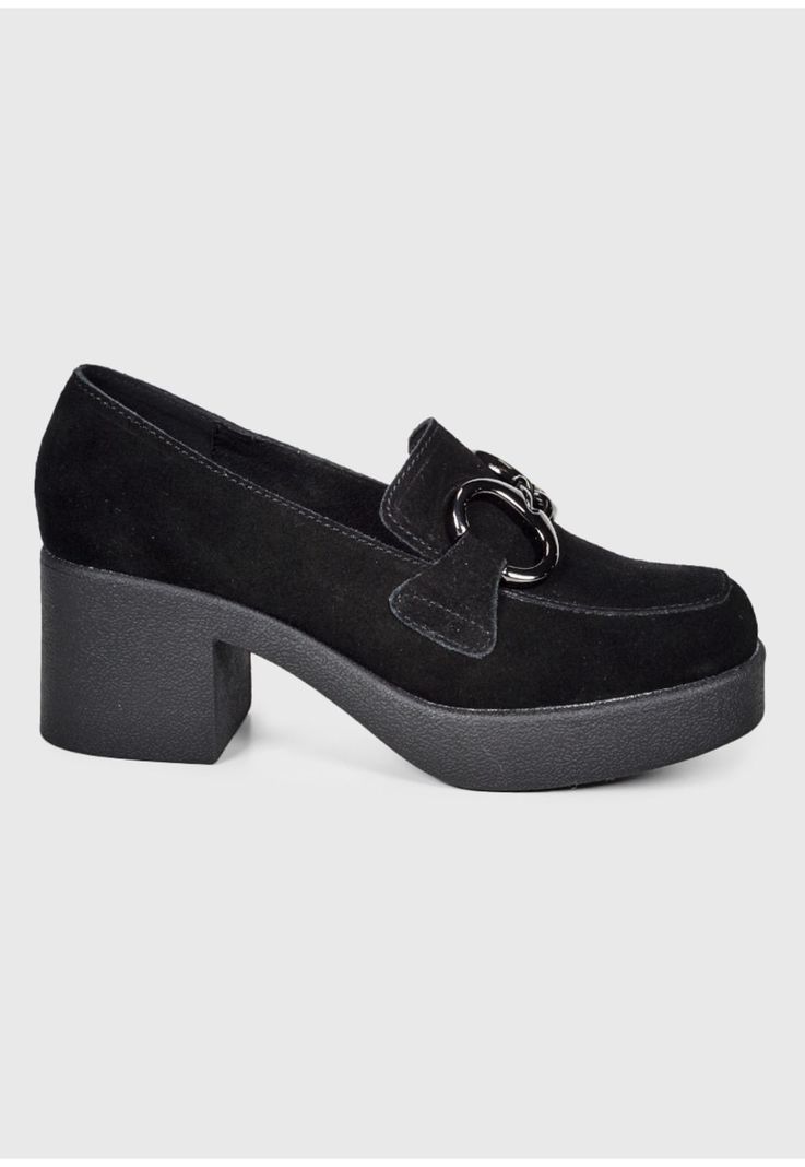 Zapato Cuero Yenniel Negro-1