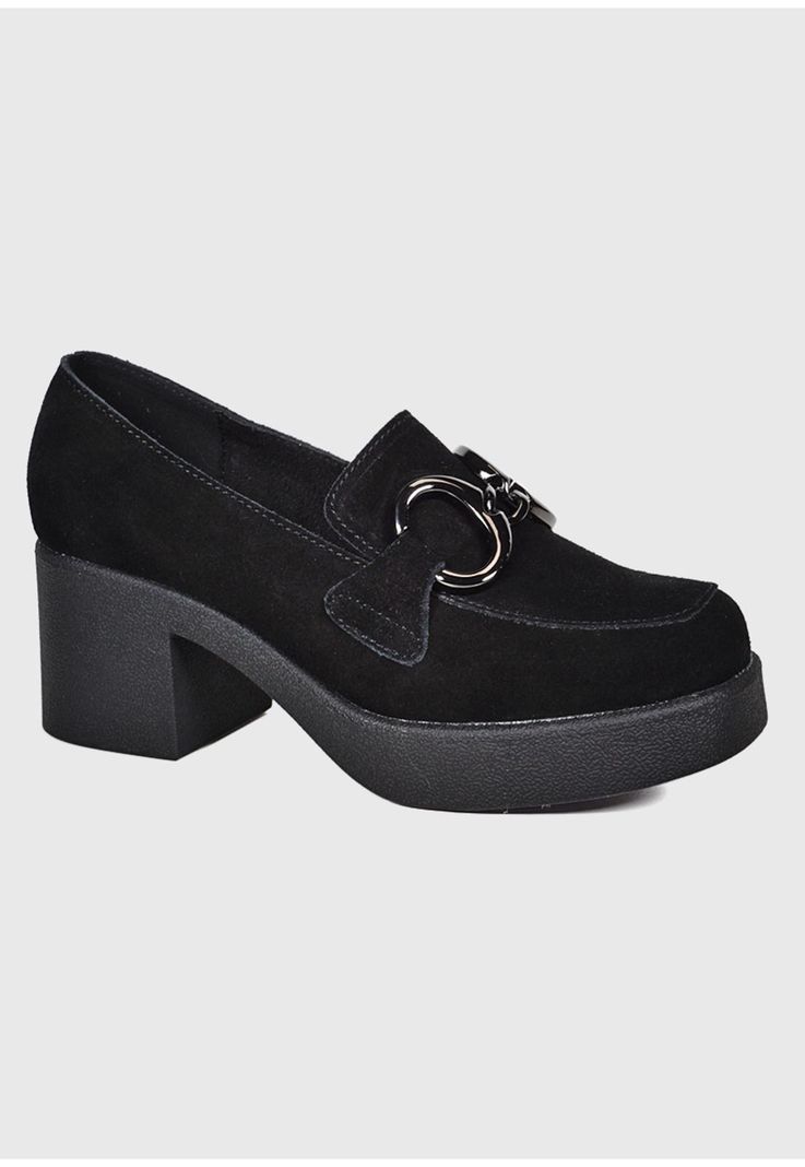 Zapato Cuero Yenniel Negro-2