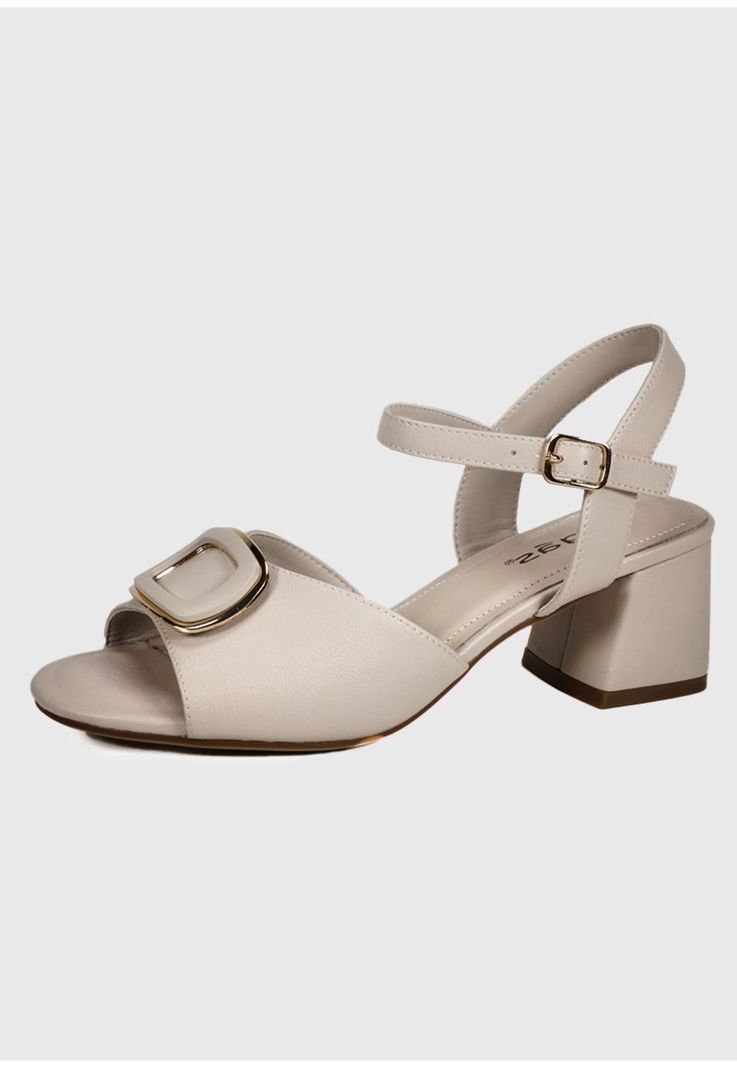 Sandalia Cuero Vaniria Beige-0