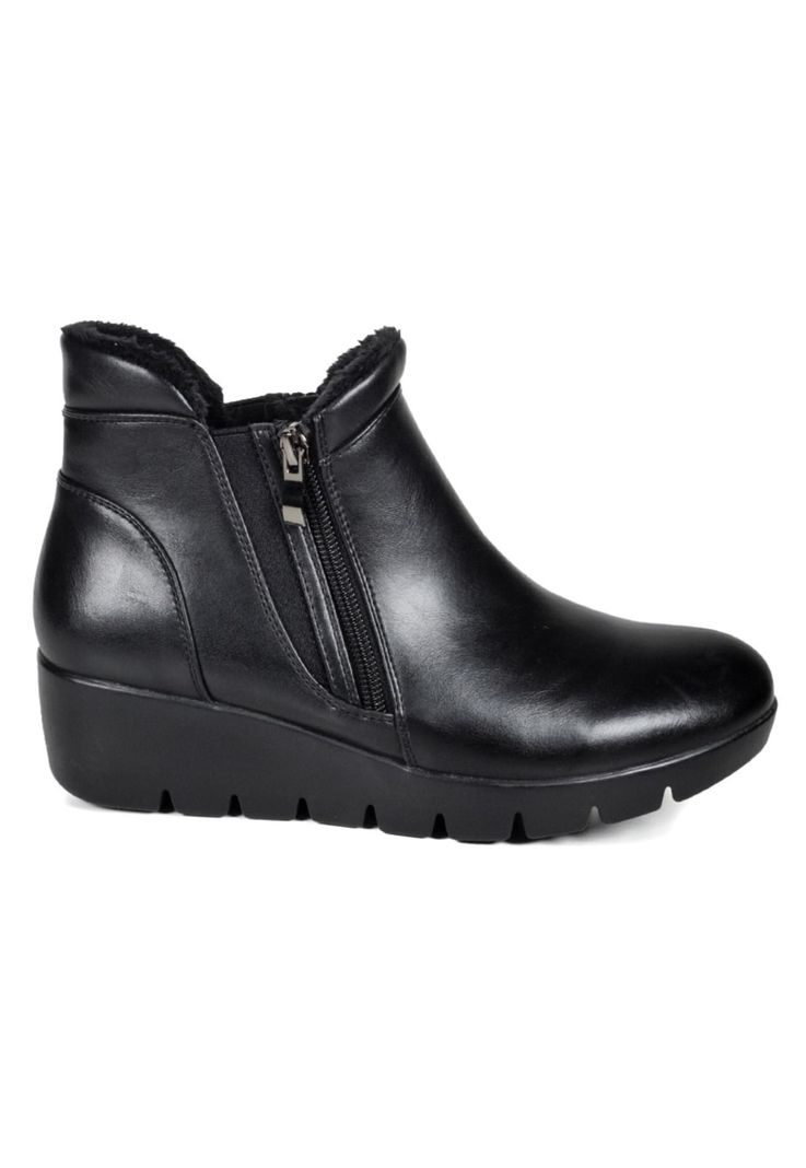 Botin Mujer Linoria Negro