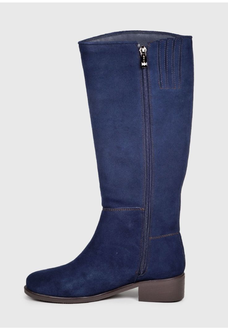 Bota Dinora Azul-3