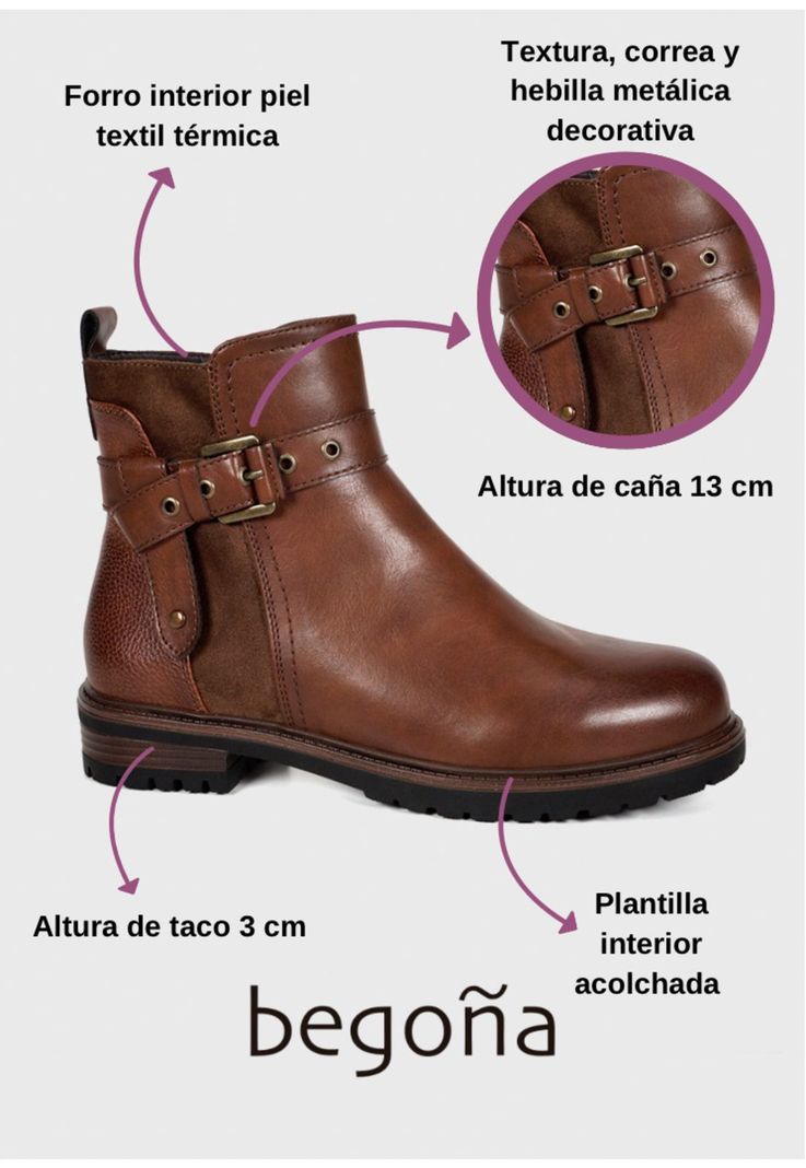 Botín Mujer Tainka Camel -2
