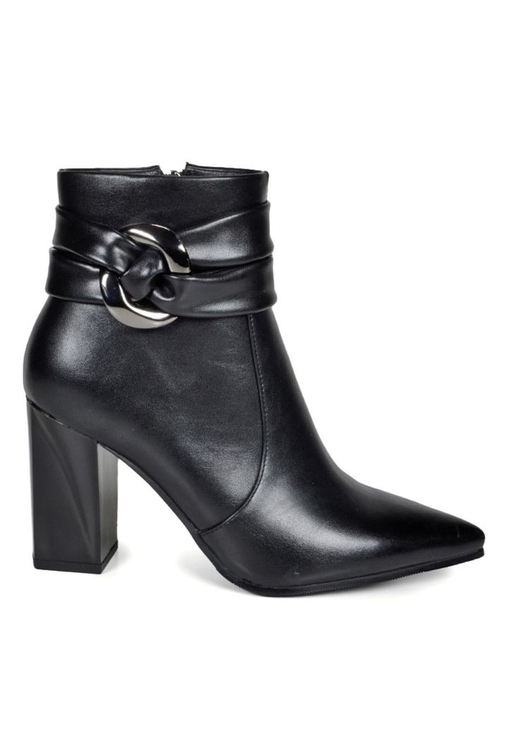 Botin Mujer Debra Negro