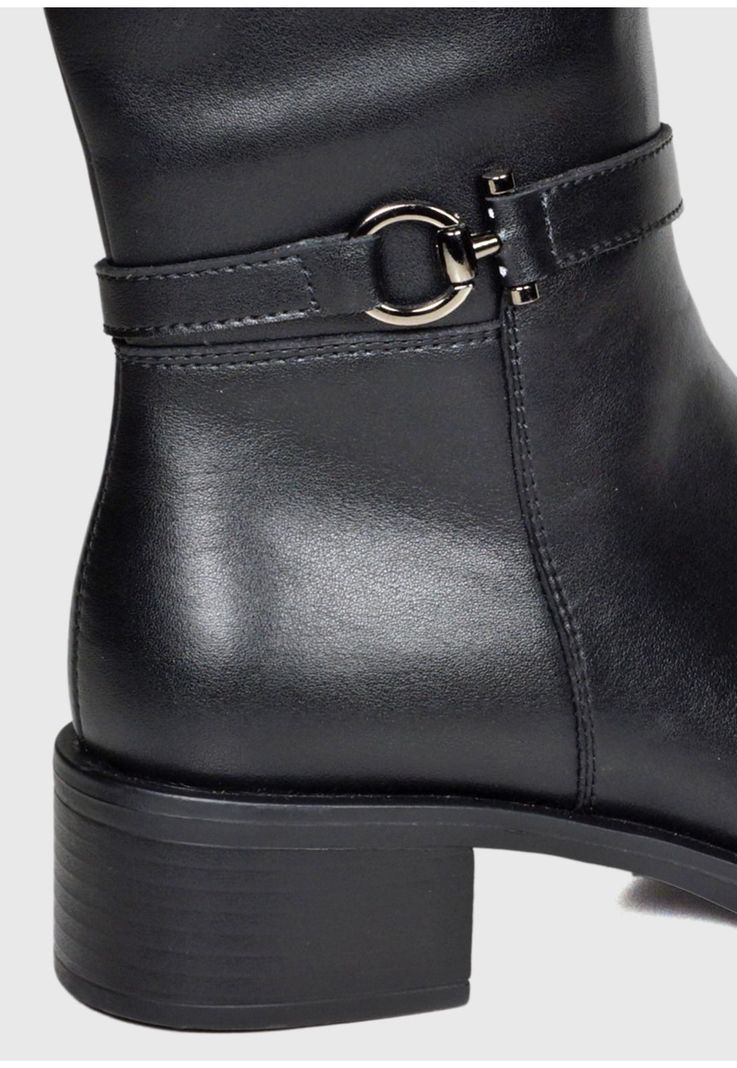 Bota Cuero Auka Negro-6