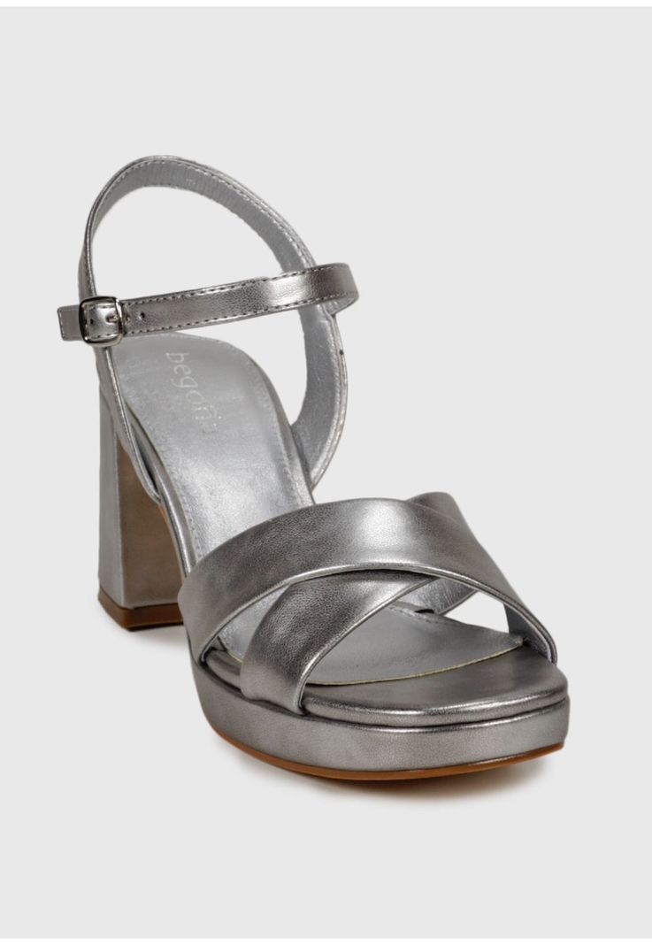 Sandalia Jordina Plateado-3