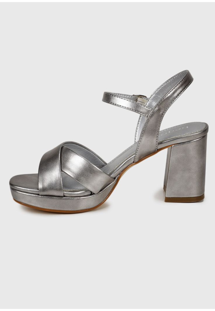 Sandalia Jordina Plateado-5
