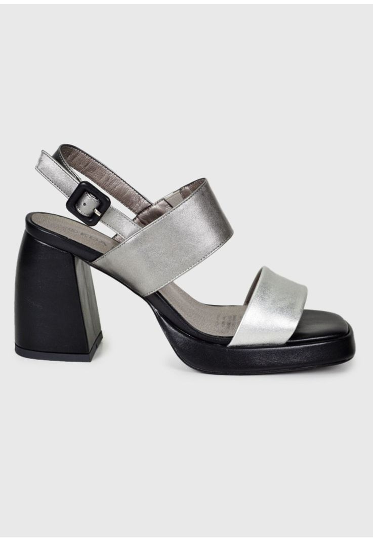 Sandalia Ayzel Plateado-2