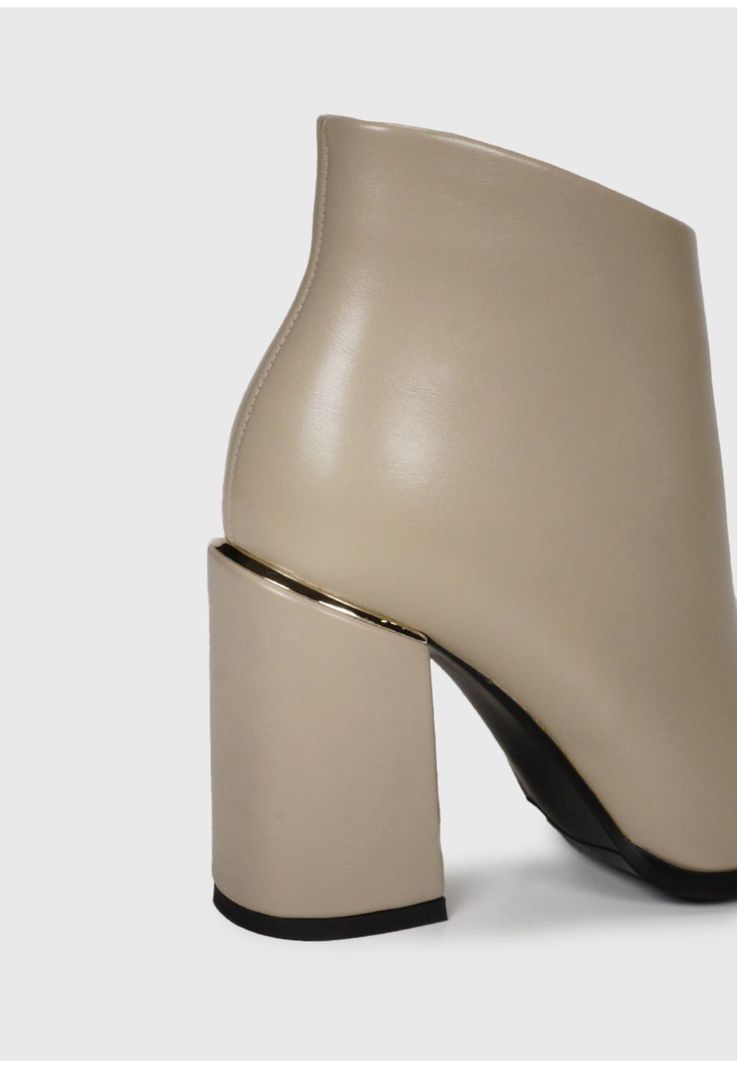 Botín Mujer Ariaza Beige -6