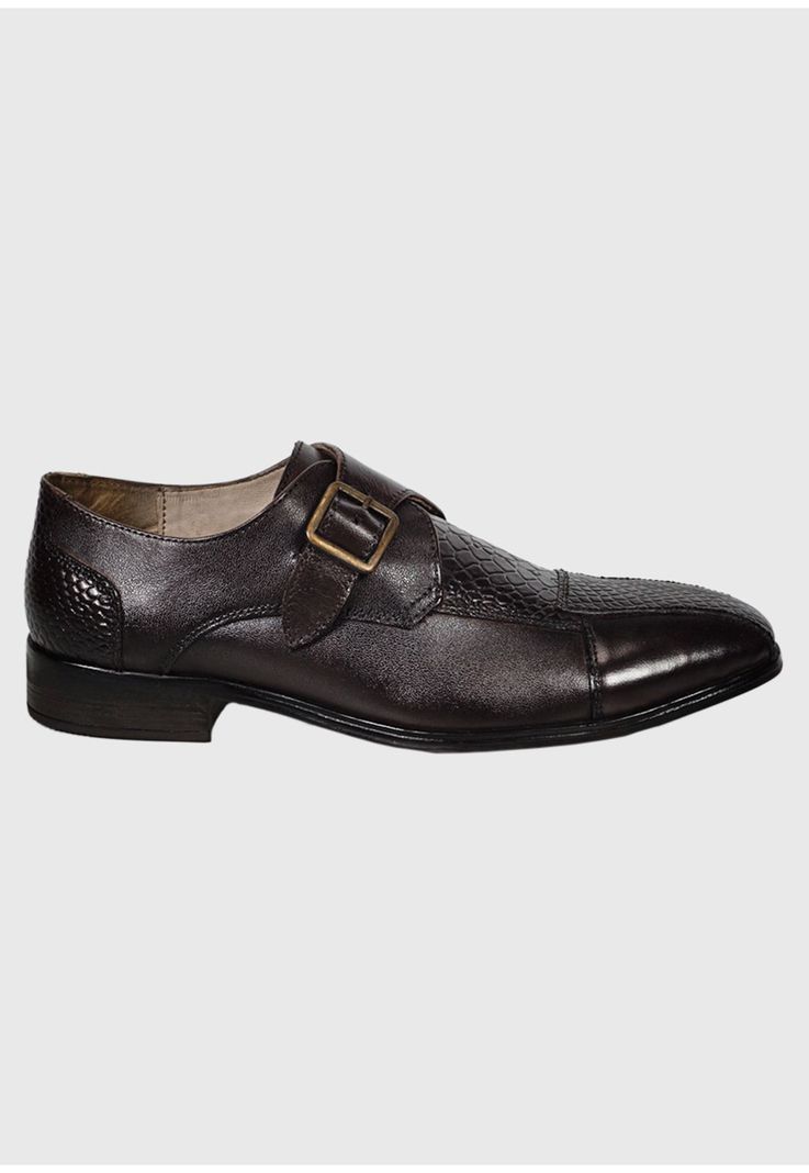 Zapato Cuero Verona Café Oscuro-2
