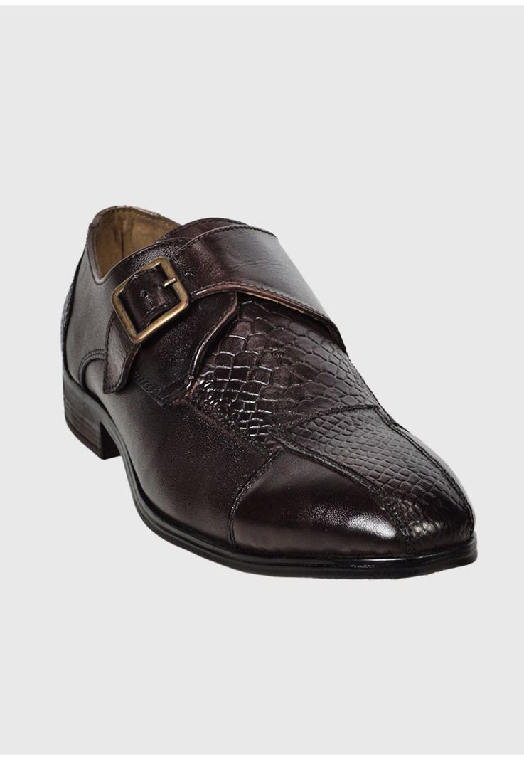 Zapato Cuero Verona Café Oscuro-3