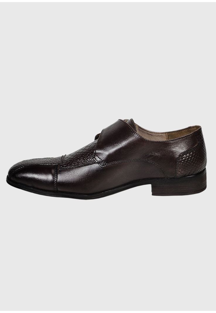 Zapato Cuero Verona Café Oscuro-5
