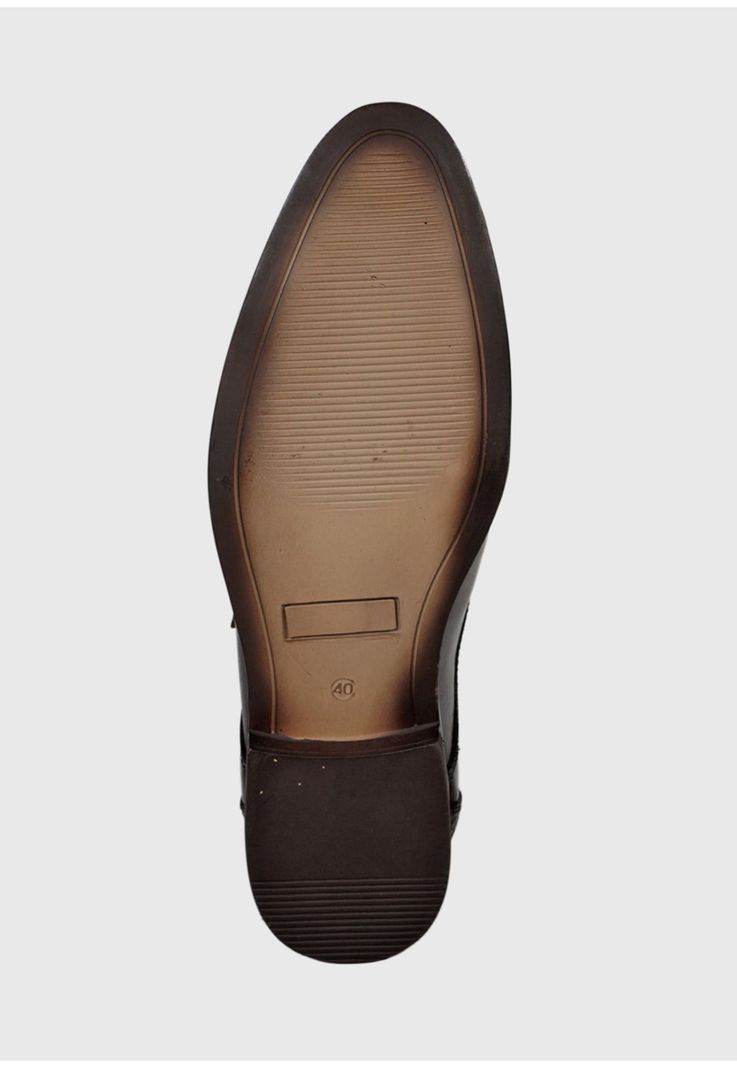 Zapato Cuero Verona Café Oscuro-6