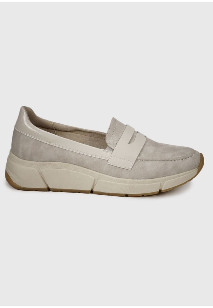 Mocasín Sienna Plateado-3