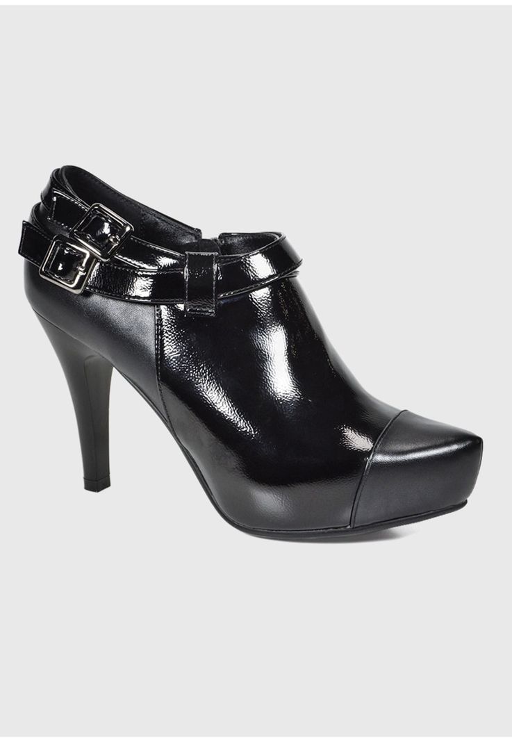 Zapato Carlota Negro Charol-1