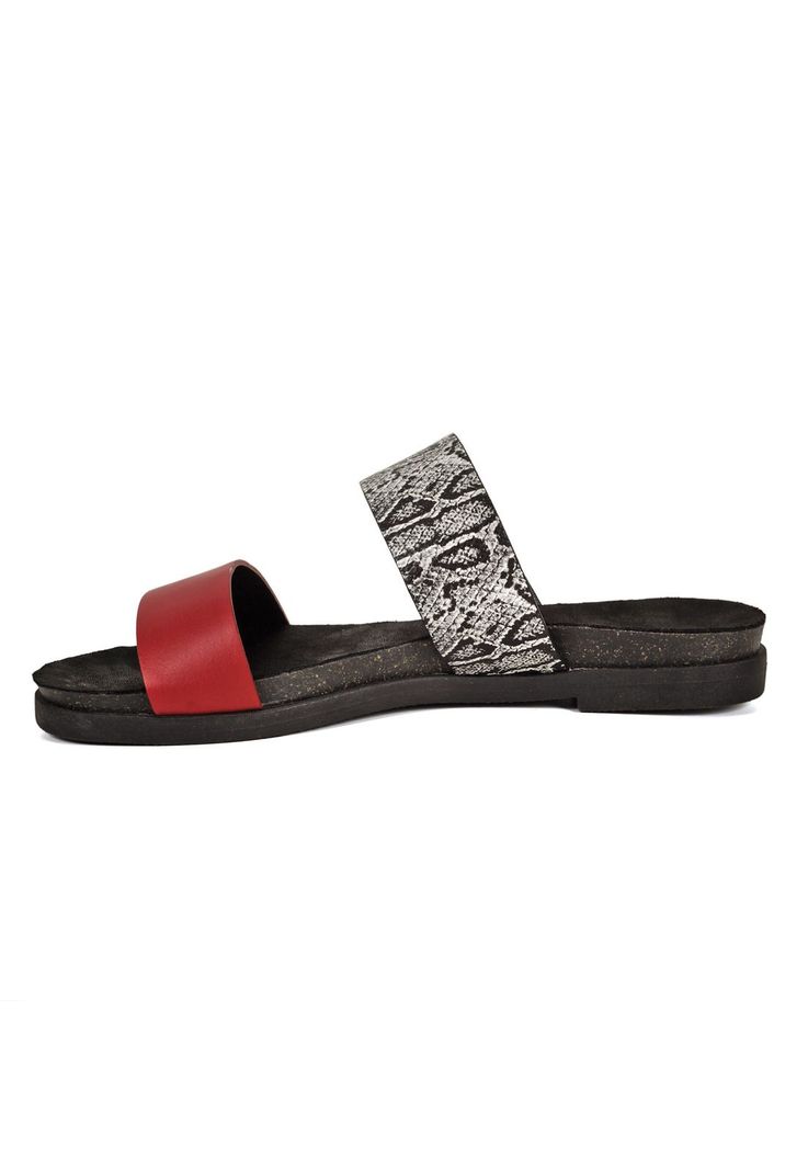 Sandalia Negro Rojo Dietlinde-5