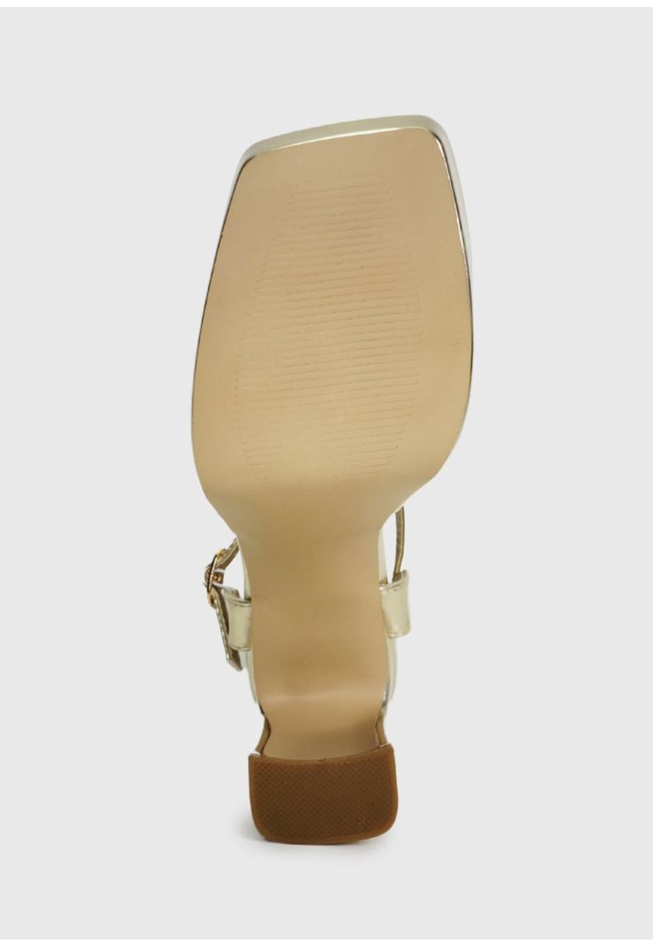 Sandalia Petral Dorado-7